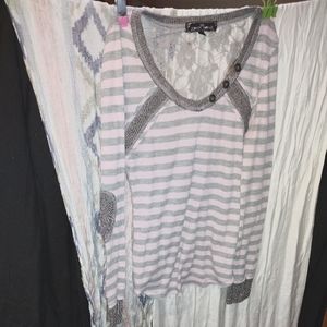 Xl large almost famous lace long sleeve